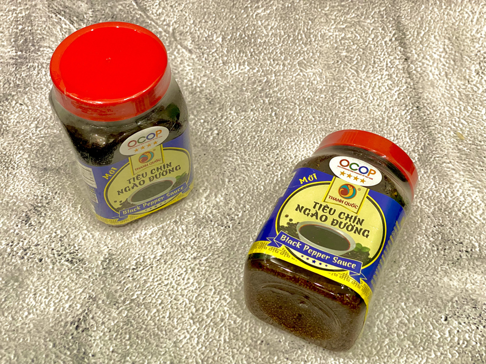 Cách dfụng tiêu ngào đường Phú Quốc